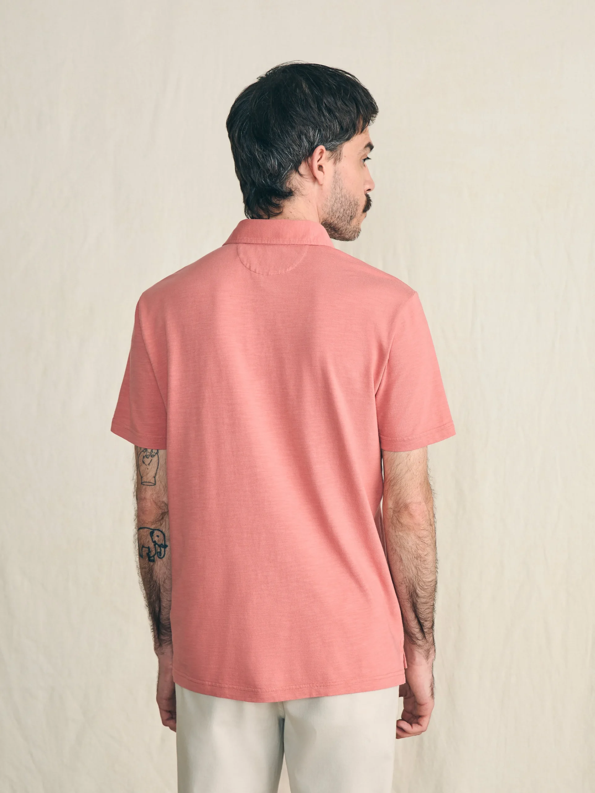 Faherty Brand Sunwashed T-Shirt Polo -^ Polo Shirts|T-Shirts & Henleys