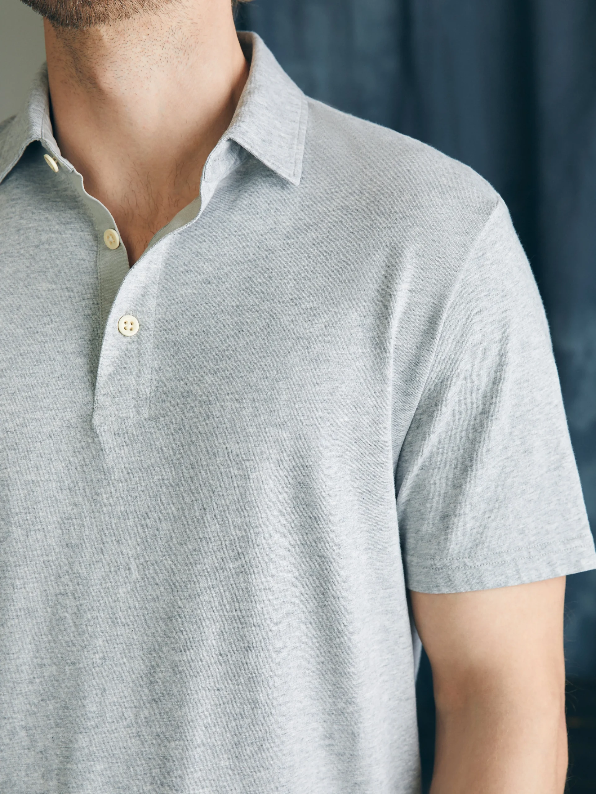 Faherty Brand Sunwashed T-Shirt Polo -^ Polo Shirts|T-Shirts & Henleys