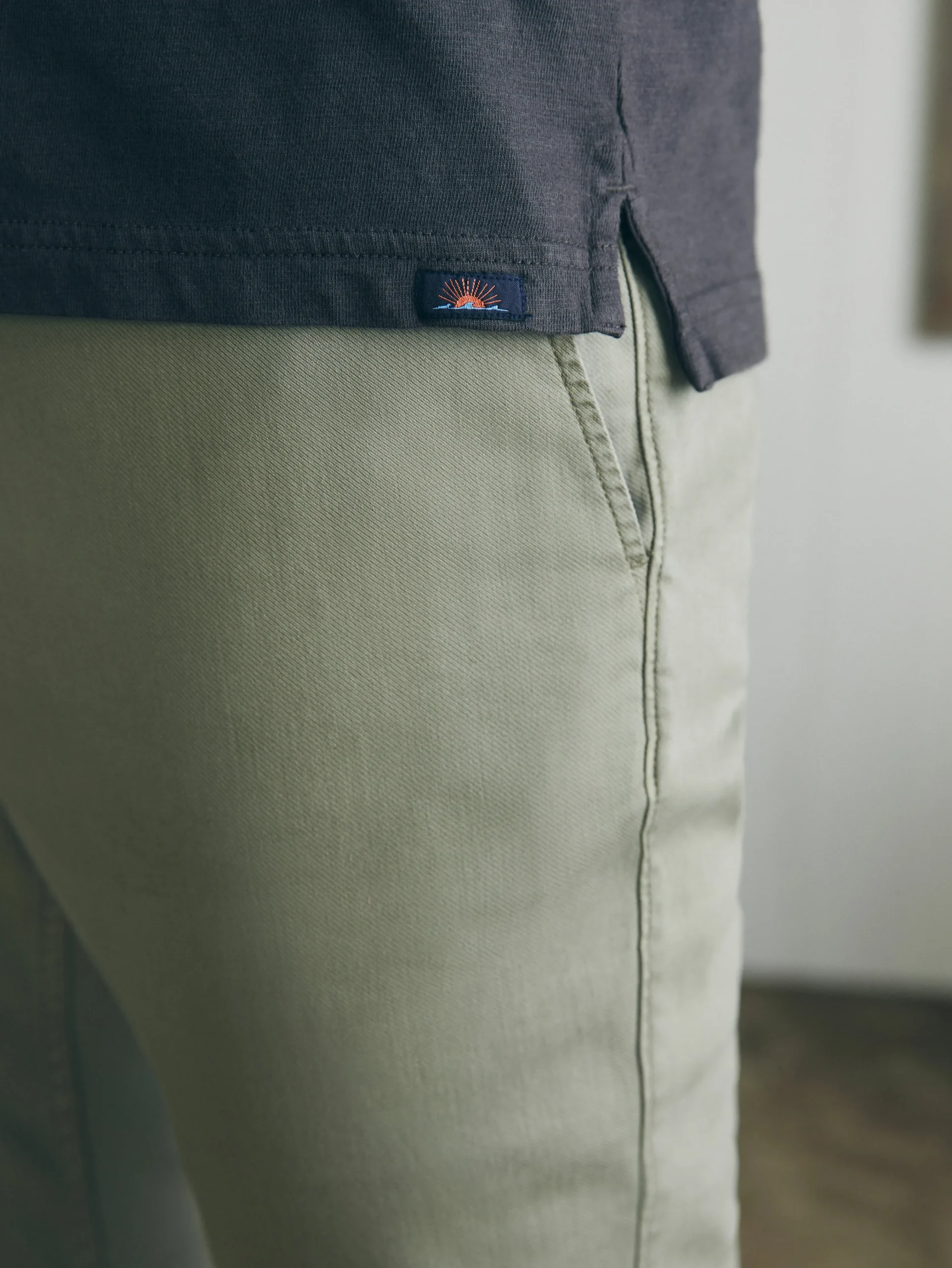 Faherty Brand Sunwashed T-Shirt Polo -^ Polo Shirts|T-Shirts & Henleys