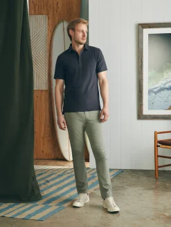 Faherty Brand Sunwashed T-Shirt Polo -^ Polo Shirts|T-Shirts & Henleys
