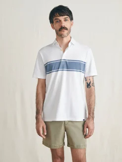 Faherty Brand Sunwashed T-Shirt Polo -^ Polo Shirts|T-Shirts & Henleys