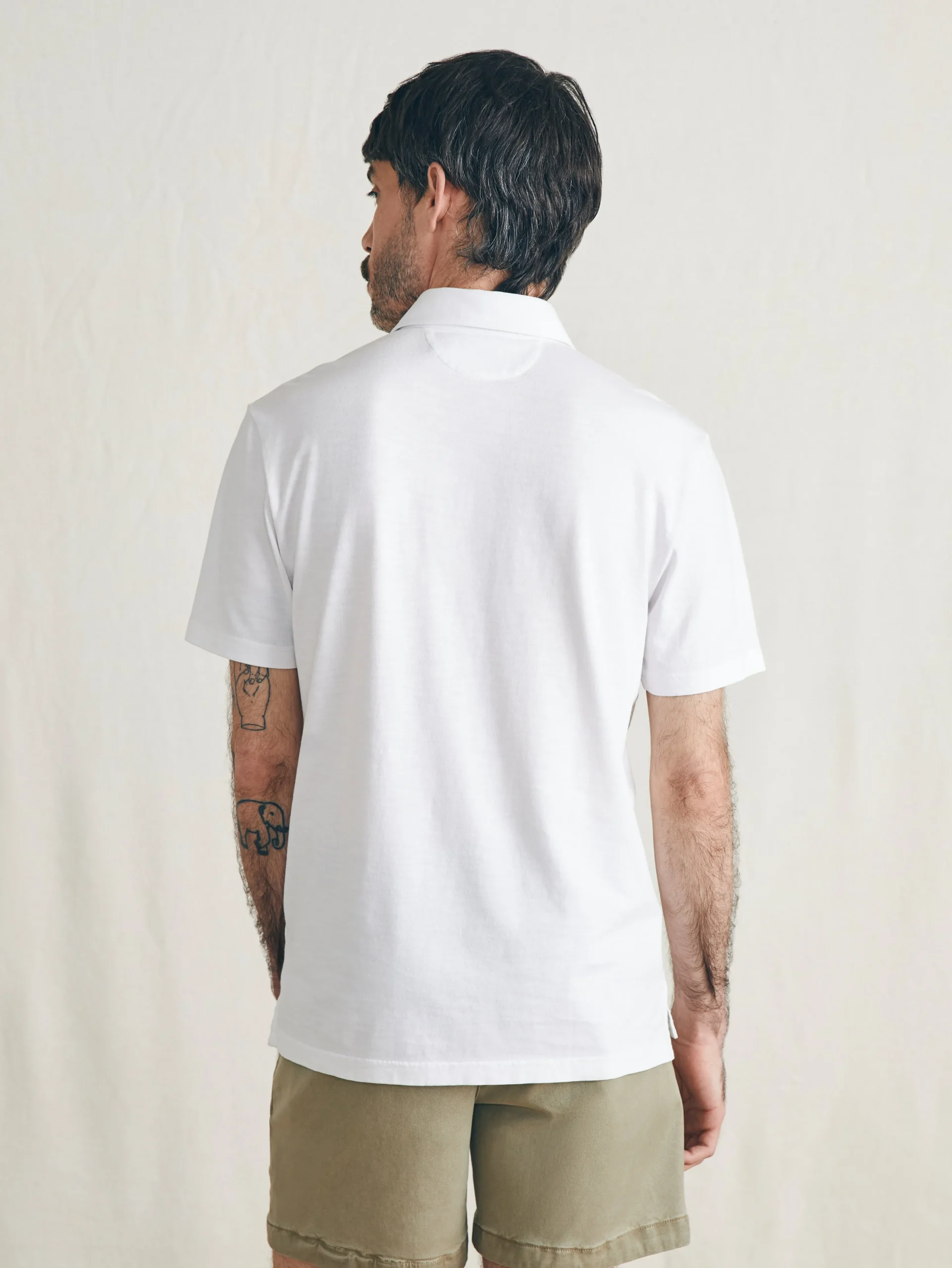 Faherty Brand Sunwashed T-Shirt Polo -^ Polo Shirts|T-Shirts & Henleys
