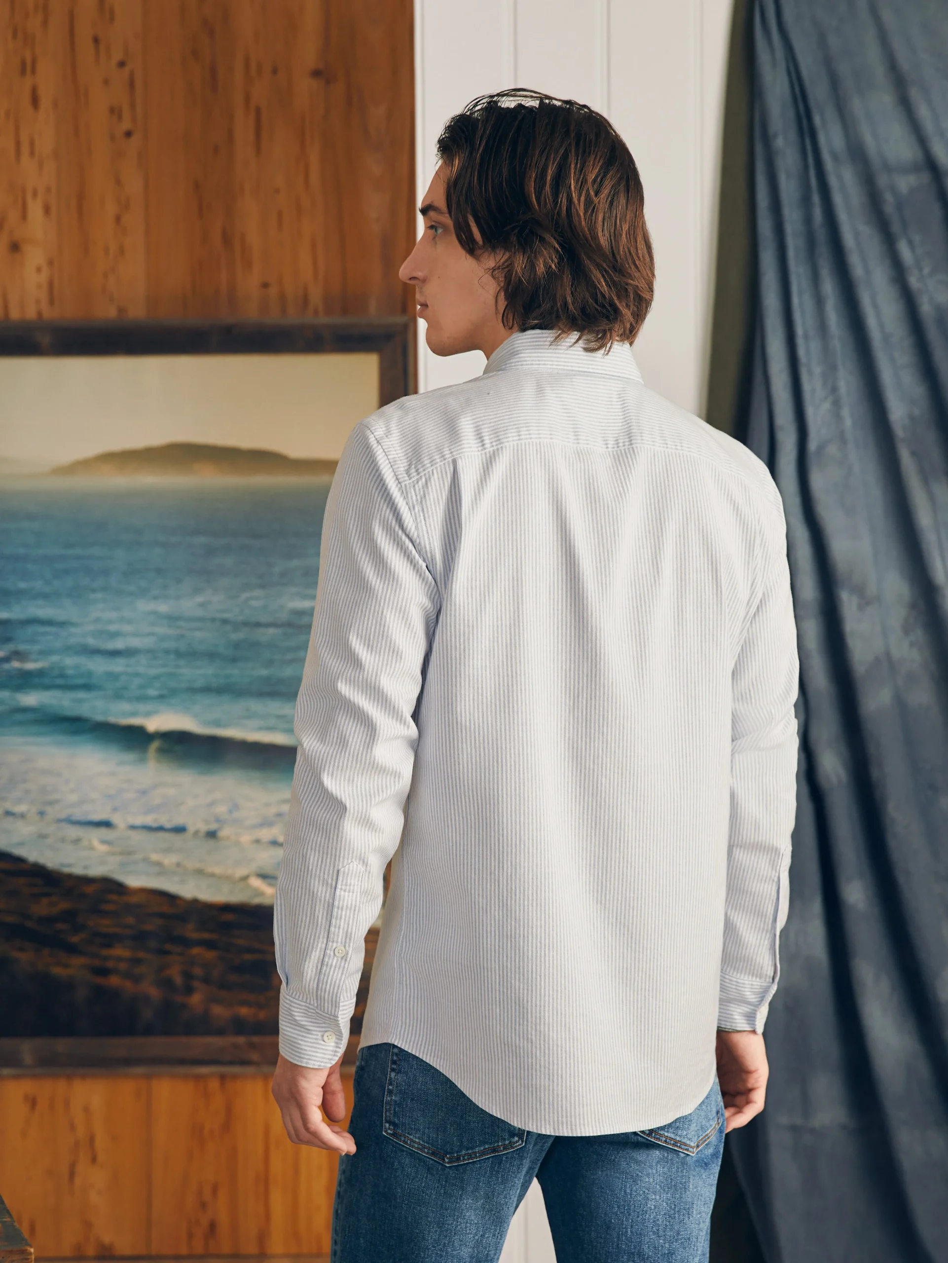 Faherty Brand Supima Oxford Shirt -^ Shirts