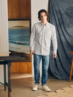 Faherty Brand Supima Oxford Shirt (Tall) -^ Shirts