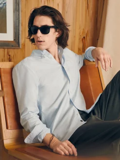 Faherty Brand Supima Oxford Shirt (Tall) -^ Shirts