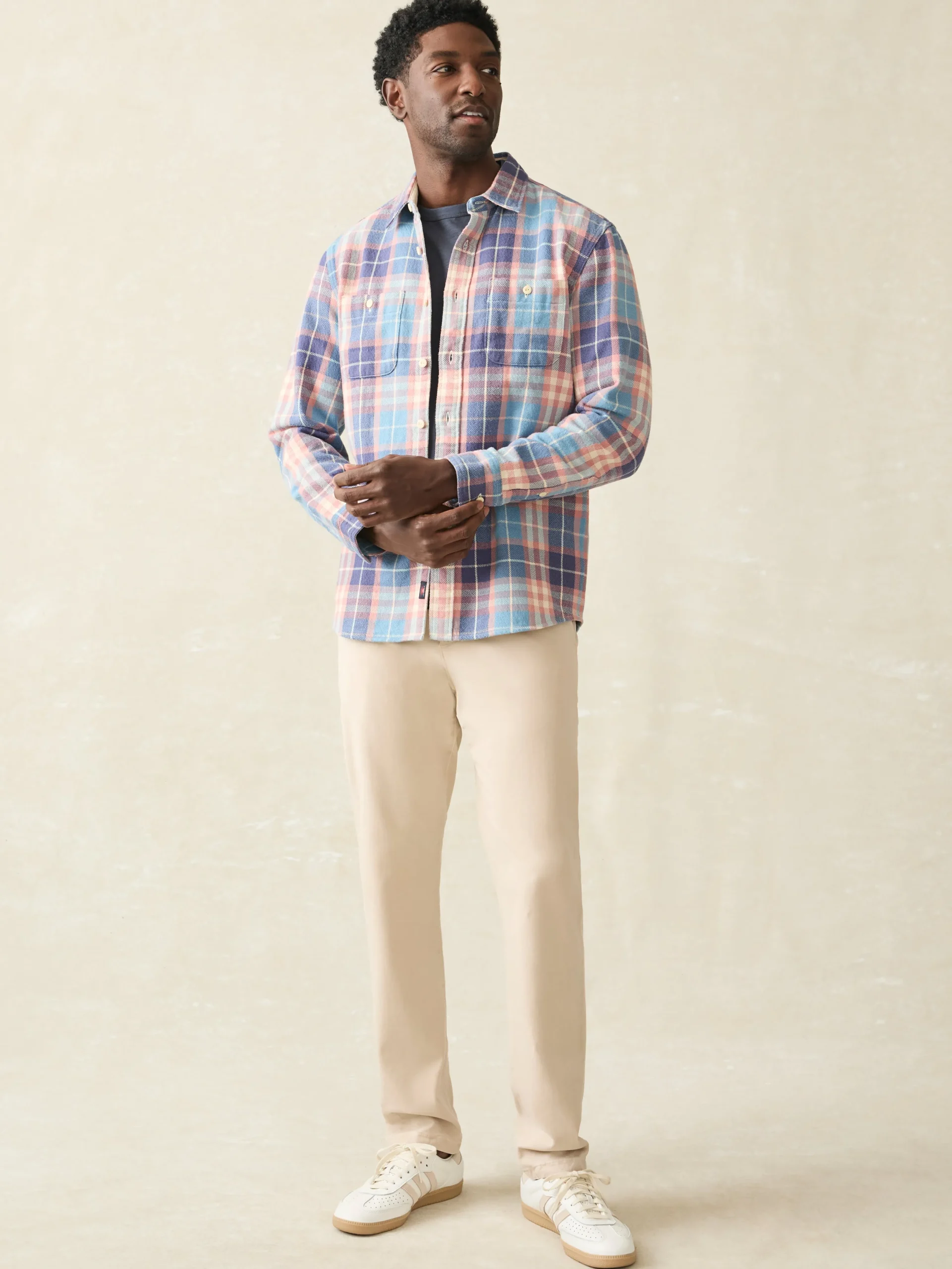 Faherty Brand Surf Flannel -^ Shirts
