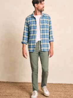 Faherty Brand Surf Flannel -^ Shirts