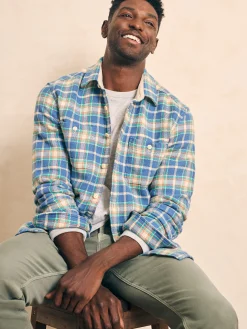Faherty Brand Surf Flannel -^ Shirts