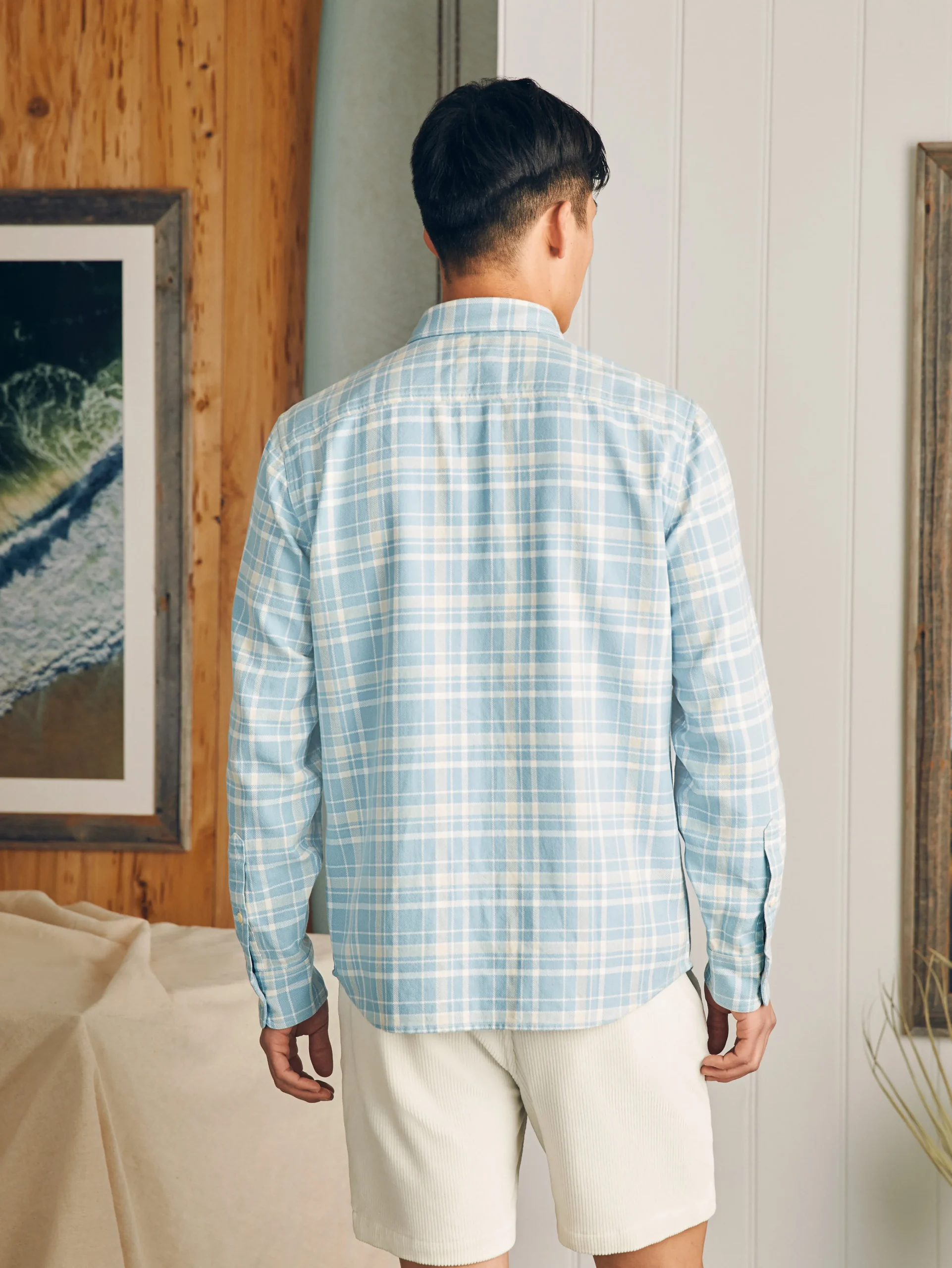 Faherty Brand Surf Flannel -^ Shirts