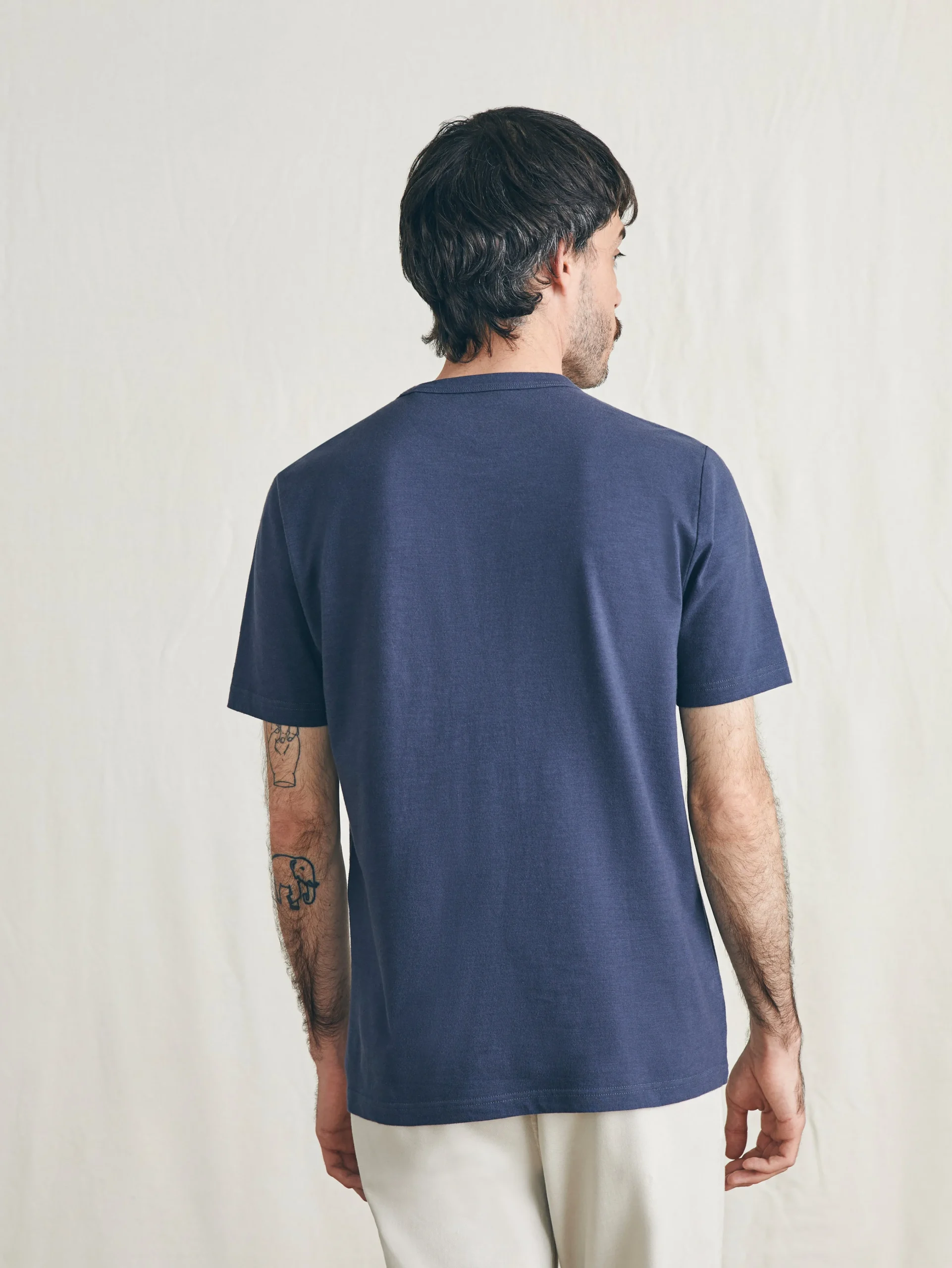 Faherty Brand Surf Stripe Sunwashed Pocket Tee -^ T-Shirts & Henleys