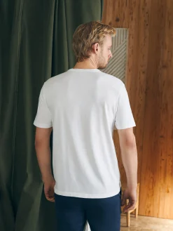 Faherty Brand Surf Stripe Sunwashed Pocket Tee -^ T-Shirts & Henleys