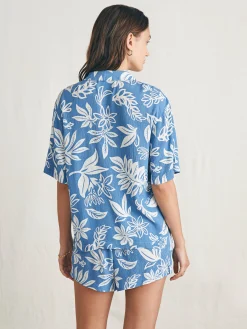 Faherty Brand Surfrider Cabana Camp Shirt -^Women Shirts & Tops