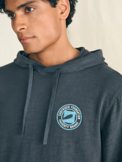 Faherty Brand Surfrider Sunwashed Slub Hoodie -^ Hoodies & Sweatshirts