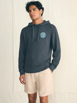 Faherty Brand Surfrider Sunwashed Slub Hoodie -^ Hoodies & Sweatshirts