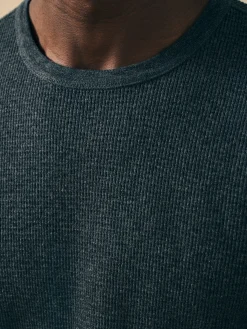 Faherty Brand Surplus Waffle Crew -^ T-Shirts & Henleys