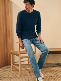 Faherty Brand Surplus Waffle Crew -^ T-Shirts & Henleys