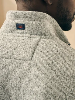 Faherty Brand Sweater Fleece Full Zip -^ Sweaters|Hoodies & Sweatshirts