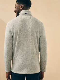Faherty Brand Sweater Fleece Full Zip -^ Sweaters|Hoodies & Sweatshirts