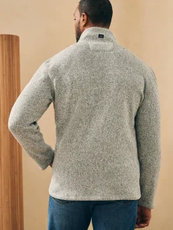 Faherty Brand Sweater Fleece Full Zip -^ Sweaters|Hoodies & Sweatshirts