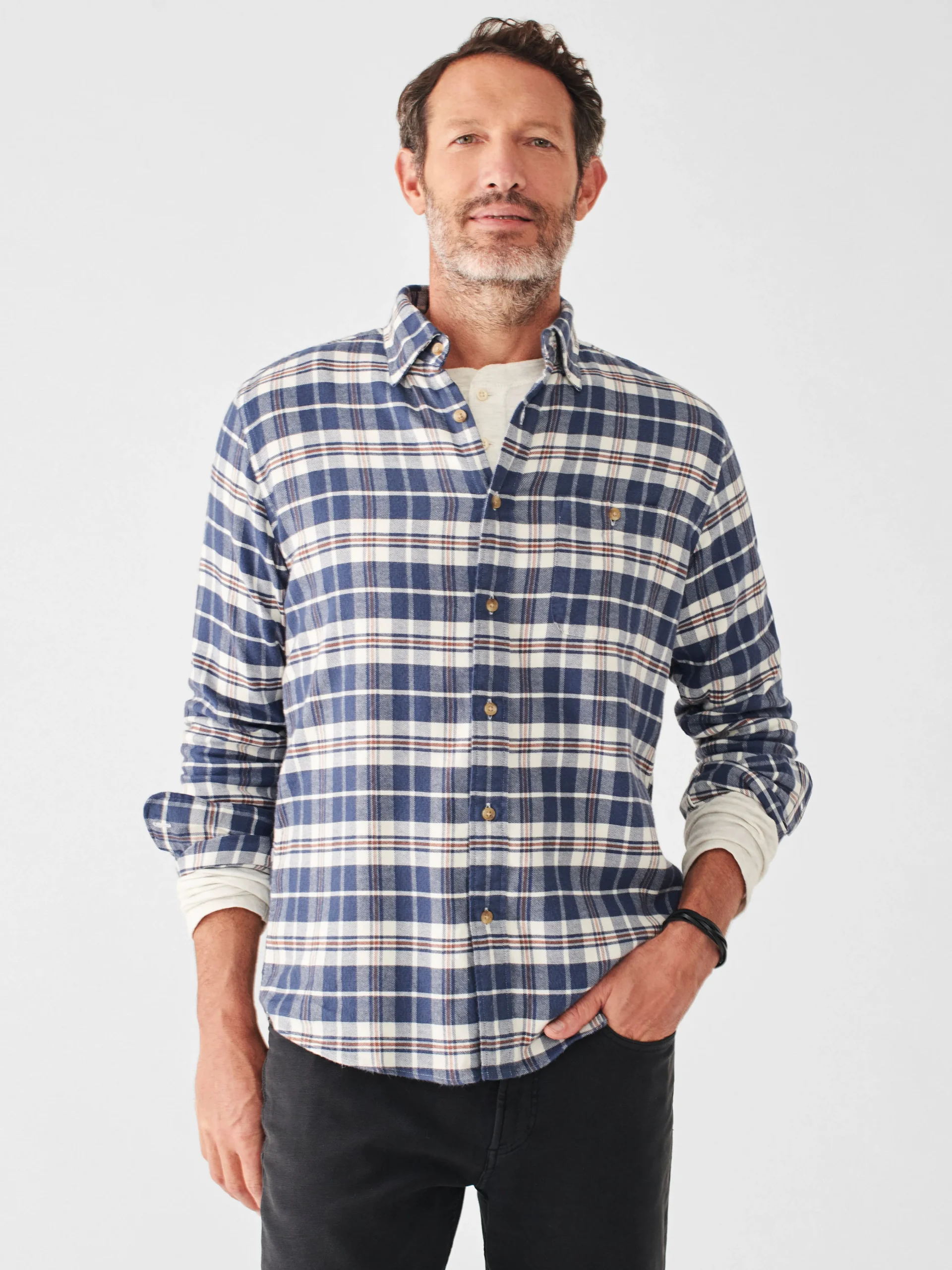 Faherty Brand The Movement™ Flannel (Tall) -^ Shirts
