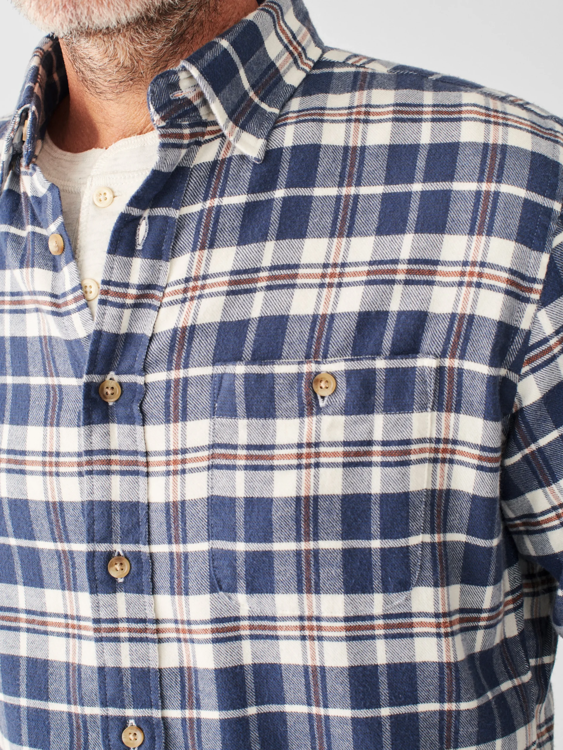 Faherty Brand The Movement™ Flannel (Tall) -^ Shirts