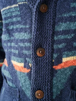 Faherty Brand Thunder Voice Eagle Cardigan -^ Sweaters