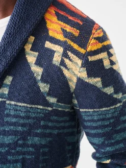 Faherty Brand Thunder Voice Eagle Cardigan -^ Sweaters