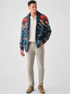 Faherty Brand Thunder Voice Eagle Cardigan -^ Sweaters