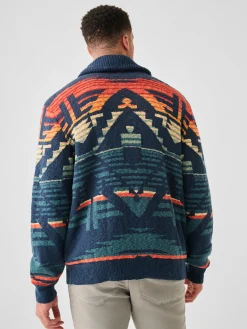 Faherty Brand Thunder Voice Eagle Cardigan -^ Sweaters