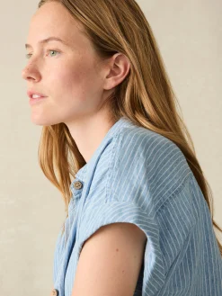 Faherty Brand Tried & True Breeze Shirt -^Women Shirts & Tops