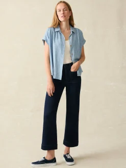 Faherty Brand Tried & True Breeze Shirt -^Women Shirts & Tops
