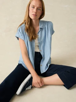 Faherty Brand Tried & True Breeze Shirt -^Women Shirts & Tops