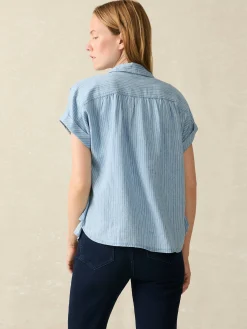 Faherty Brand Tried & True Breeze Shirt -^Women Shirts & Tops