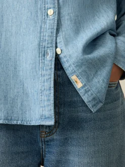 Faherty Brand Tried & True Chambray Shirt -^Women Shirts & Tops