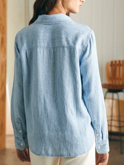 Faherty Brand Tried & True Chambray Shirt -^Women Shirts & Tops