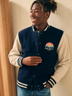 Faherty Brand Varsity Jacket -^ Jackets & Vests