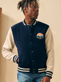 Faherty Brand Varsity Jacket -^ Jackets & Vests