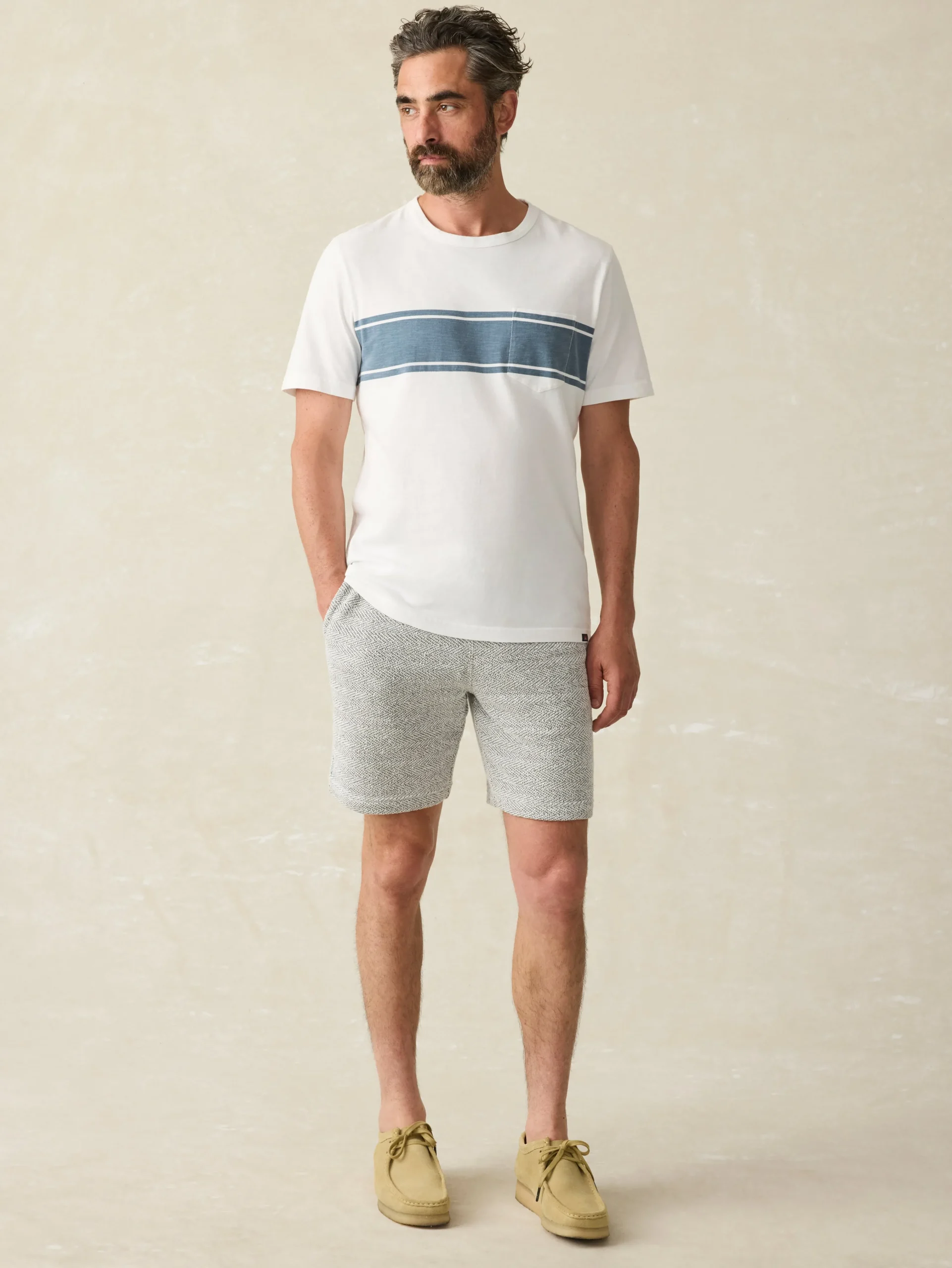 Faherty Brand Whitewater Sweatshort -^ Shorts|Lounge