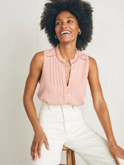 Faherty Brand Willa Sleeveless Top -^Women Shirts & Tops