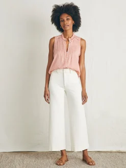 Faherty Brand Willa Sleeveless Top -^Women Shirts & Tops