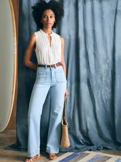 Faherty Brand Willa Sleeveless Top -^Women Shirts & Tops