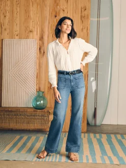 Faherty Brand Willa Top -^Women Shirts & Tops