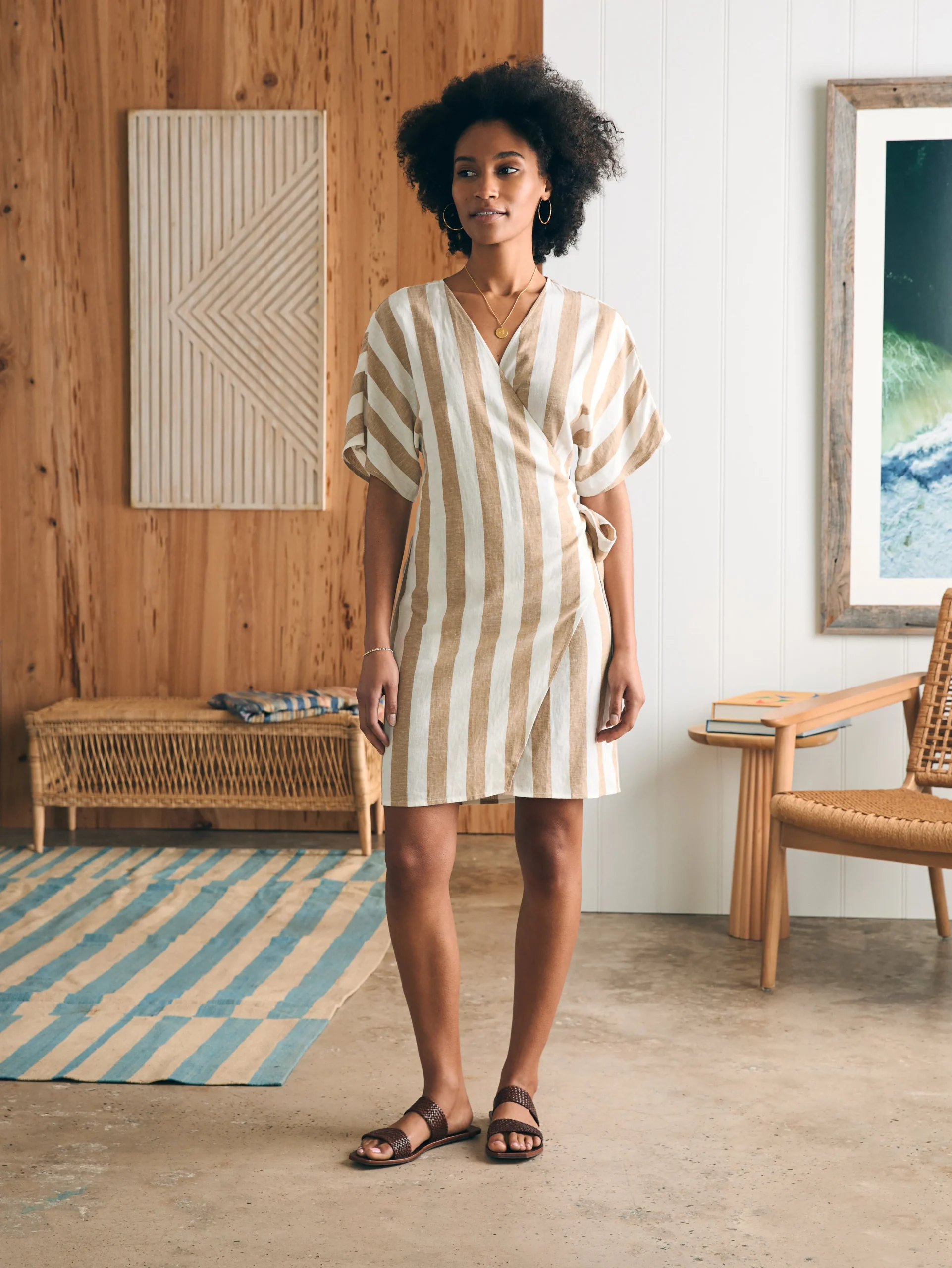 Faherty Brand Willow Dress -^Women Dresses