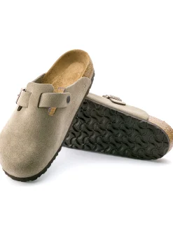 Faherty Brand Women's Birkenstock Boston Clog Soft Footbed -^Women Shoes & Socks