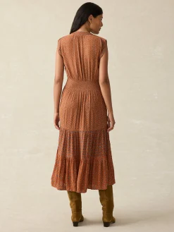 Faherty Brand Woodstock Midi Dress -^Women Dresses